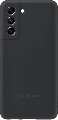 LEISURELIC SAMSUNG GALAXY S21FE 5G WITH PROPER LOGO Back Panel(BLACK)