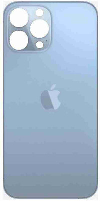 Kraze4blaze Apple IPhone 13 Pro Max (With Proper Logo) Back Panel(blue)