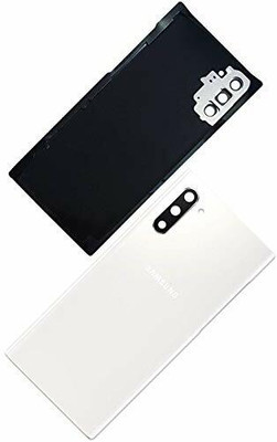 SPAREWARE Samsung Samsun Note 10 Plus-Aura White (WITH CAMERA LASS LENS) Back Panel(White)