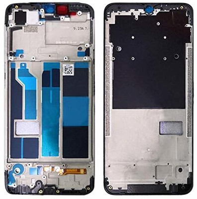 Flipkart SmartBuy Realme 3 Housing LCD Frame Bezel Plate Front Panel(Black)