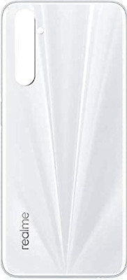 FixHub REALME 6I BACK GLASS BACK COVER CPOMPATIBLE Back Panel(WHITE)