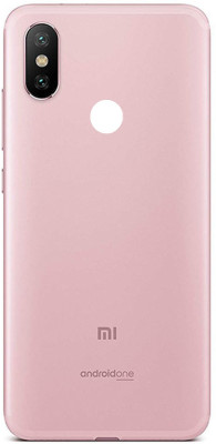 KezeMize Xiaomi Mi A2 (with Proper Logo) Back Panel(Rose Gold)