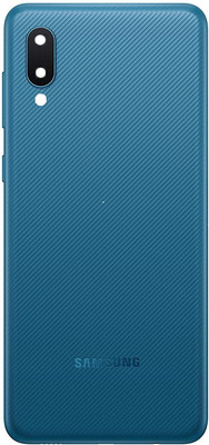 Purplesavvy SAMSUNG GALAXY A02 Back Panel(Blue)