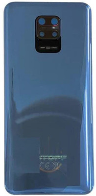 Kraze4blaze Xiaomi Redmi Note 9 Pro (Best Quality)(With Camera Lens)(With Proper Logo) Back Panel(Shadow Black)