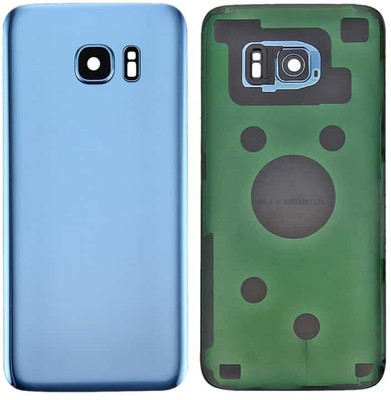 SPAREWARE Samsung Samsung Galaxy S7 Edge -Blue (WITH CAMERA LENS) Back Panel(Blue)