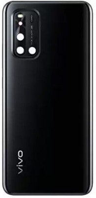 Sandreezz Vivo V19 with Proper Logo (With Middle Ring Camera Lens & Side Volume Power Buttons) Full Panel(Piano Black)