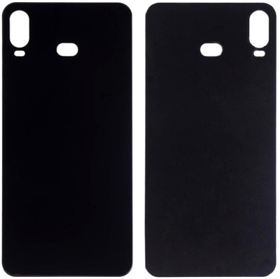 Kraze4blaze Samsung Galaxy A6s (With Proper Logo) Back Panel(Black)