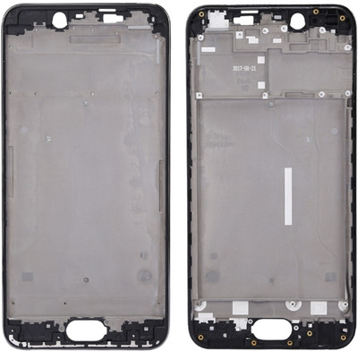 Purplesavvy Vivo V5 Front Housing LCD Frame Bezel Plate Front Panel(Black)