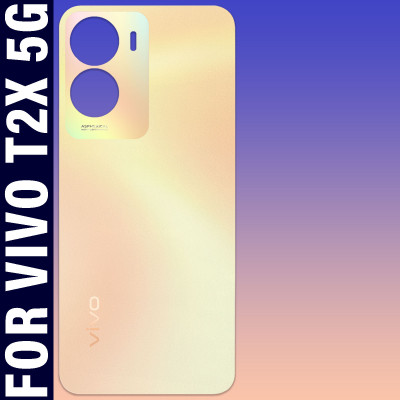 Safa VIVO T2X 5G Back Panel(Aurora Gold)