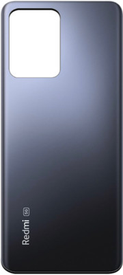 Hynaty XIAOMI REDMI NOTE 12 5G (MATTE BLACK) Back Panel(MATTE BLACK)