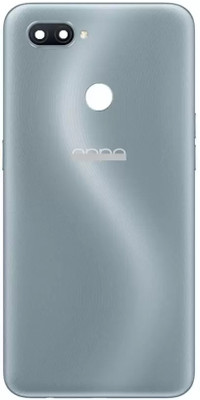 spareworld Back Glass Body for oppo- OPPO A11K Back Panel(silver)