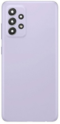 imbi Samsung Galaxy A52 4G A52 4GWith Middle Frame, Side Button Camera Glass Full Panel(Violet)