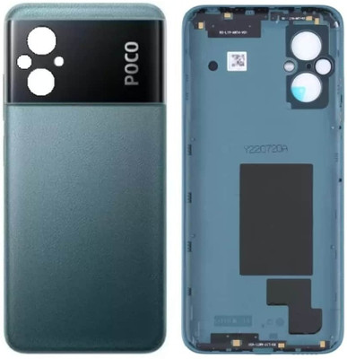 SRaccessories POCO M5 Back Panel(Icy Blue)