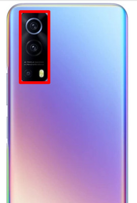 BLACKCLOUD Iqoo Z3 Back Panel(Black)
