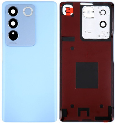 imbi vivo V27, vivo V27 Pro With Camera Glass Mobile Phone Panel Back Panel(Blue)