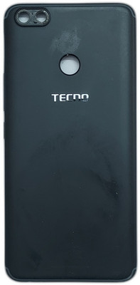 Spares4ever Tecno Camon X Black Replacement Back Panel(Black)