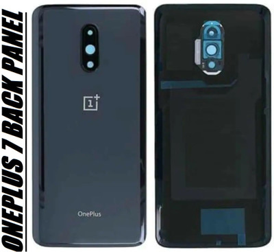 AL HAYY STORE Oneplus 7 Back Panel(Black)