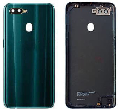 imbi Oppo A7 (CPH1901, CPH1903, CPH1905) With Network Antenna, Power and Volume Button Camera Glass Full Panel(Green)