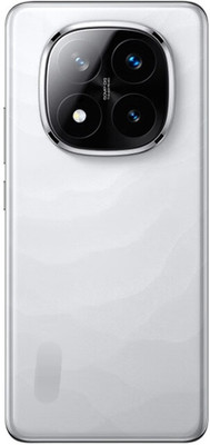 HNVIEW REDMI NOTE 14 PRO PLUS BACK GLASS PANEL WITH CAMERA LENS AND LOGO COMATIBLE Back Panel(WHITE)