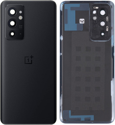 Unique4Ever OnePlus 9RT 5G (ORIGINAL) with Camera Ring Lens Back Panel(Hacker Black)