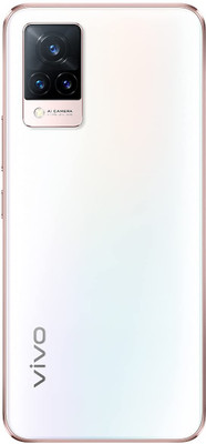 SlopK Vivo Vivo V21 5G(Glass) Back Panel(Arctic White)