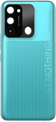Sandreezz Tecno Spark Go 2022 (KG5) (with Proper Logo) Back Panel(Turquoise Cyan)