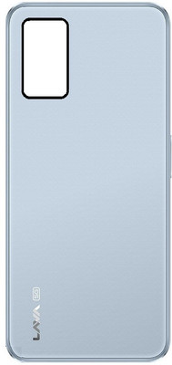 FLOUNDER LAVA BLAZE 5G (GLASS) WITH PROPER LOGO Back Panel(BLUE)