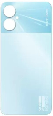 Sandreezz Tecno Spark 9 Pro (KH7) (with Proper Logo) Back Panel(Glacier White)