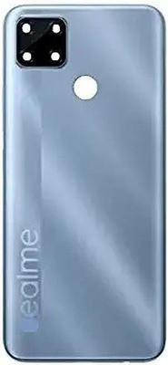 AAA Spares Realme C25 Back Panel(Silver/Grey)