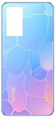 Purplesavvy Vivo Y75 (Glass) Back Panel(Dancing waves)