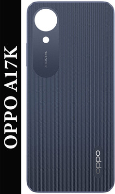 Purplesavvy Oppo A17K With Side Volume & Power Buttons Back Panel(Navy Blue)