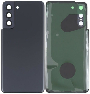 SPAREWARE Samsung Samsun S21-Black (WITH CAMERA LASS LENS) Back Panel(Black)