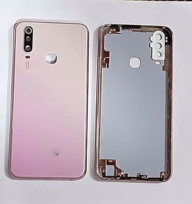 SPAREASP Vivo Y12 (With Camera Lens) Back Panel(Pink)