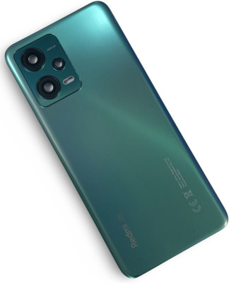 Unique4Ever Redmi Redmi Note 12 (5G) ( With Camera Ring Lens ) Back Panel(Frosted Green)