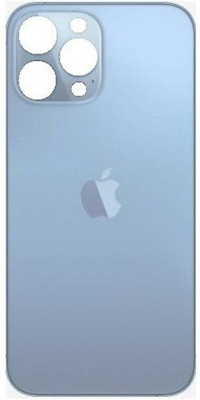 SRaccessories Apple IPhone 13 Pro Max (Glass) Back Panel(Sierra Blue)