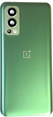 FixHub ONEPLUS NORD 2 5G BACK PANELwith Camera Lens Glass COMPATIBLE Back Panel(GREEN)