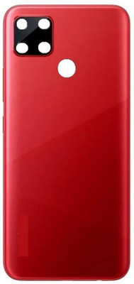 AAA Spares For Realme C12 Back Glass Back Panel(Red)