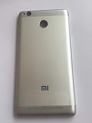 Sparewre Redmi 3s Prime Back Panel(Silver)