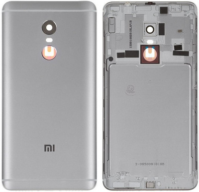 Sandreezz Xiaomi Redmi Note 4 (with Proper Logo) Back Panel(Grey)