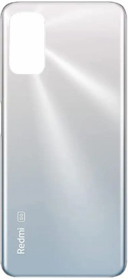 Kraze4blaze Xiaomi Redmi Note 10 5G (Best Quality)(With Proper Logo) Back Panel(Chrome Silver)