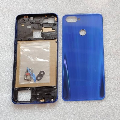 Zeflotecch Realme Realme U1 - Blue (Ring With Panel) Back Panel(Blue)