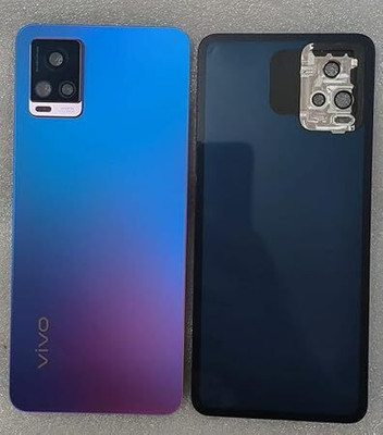starware Panel_For_Vivo_V20_Blue Door Back Panel Glass Housing with Compatible for vivo V20 Back Panel(Blue)