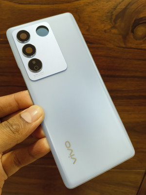 TrofT TrofT Vivo V27 Pro(Glass) Back Panel(Blue)
