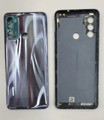 Sandreezz Motorola Moto G40 Fusion (with Proper Logo) (With Side keys Volume Power Buttons) Back Panel(Dynamic Gray)