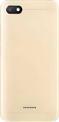 Shkiyo Redmi Mi 6A Back Panel(Gold)