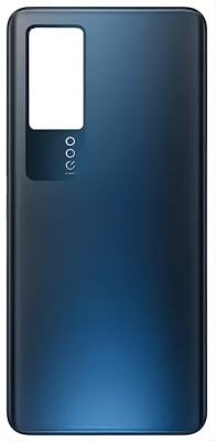 SRaccessories Vivo iQOO 7 (5G) (Glass) Back Panel(Storm Black)