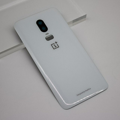 Docile OnePlus 6 Back Panel(White)
