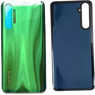 Sandreezz Realme XT (Glass) (Best Quality) (with Proper Logo) Back Panel(Pearl Green)