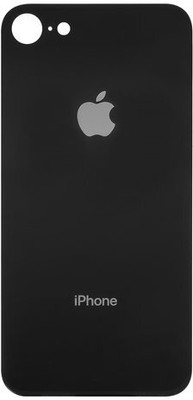 Niviti Apple Iphone 8 Back Panel(Black)