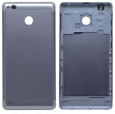 KezeMize Xiaomi Mi 3s Prime (With Proper Logo) Back Panel(Grey)